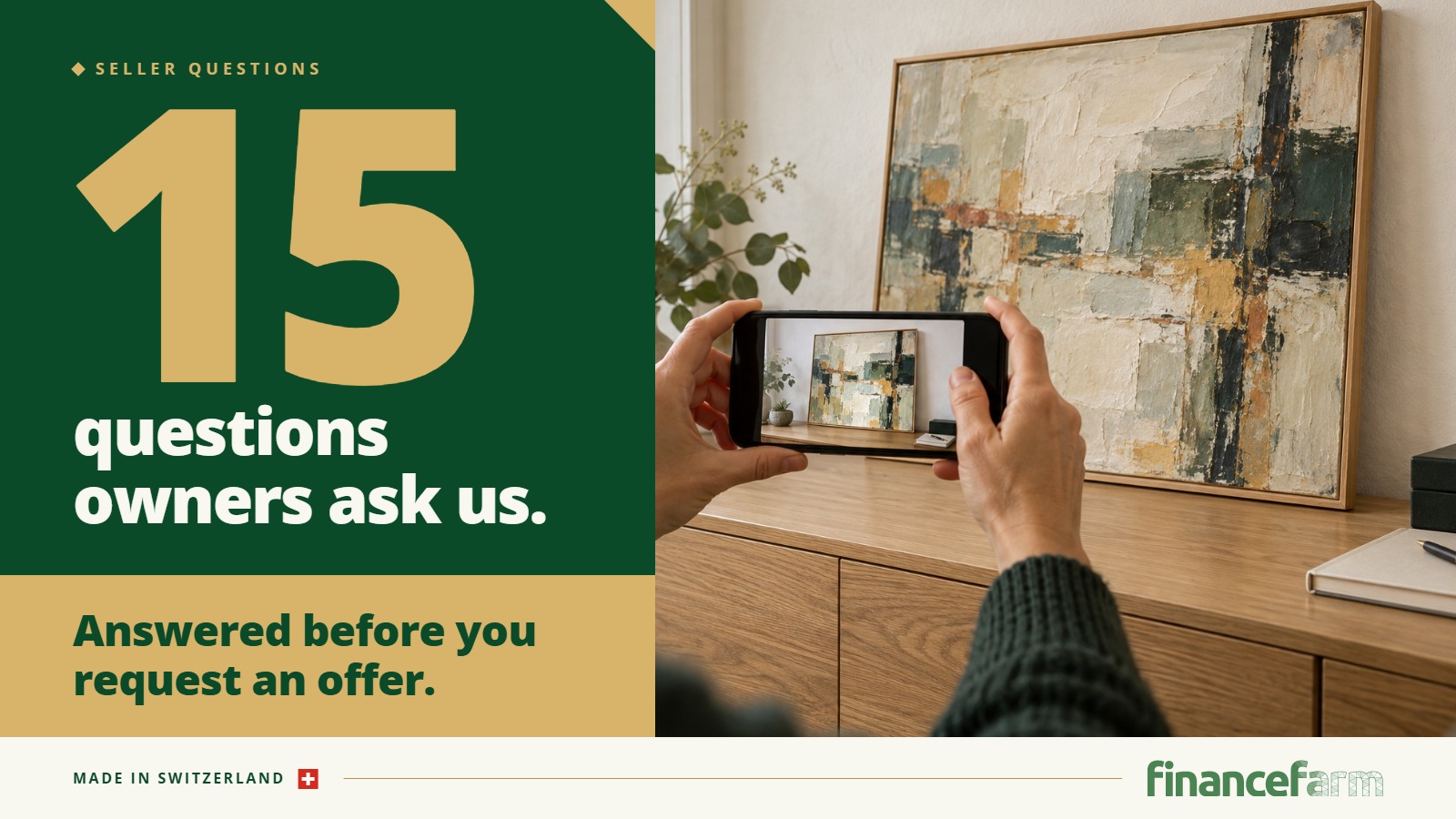 Selling to FinanceFarm: 15 Questions Owners Ask Us, Answered