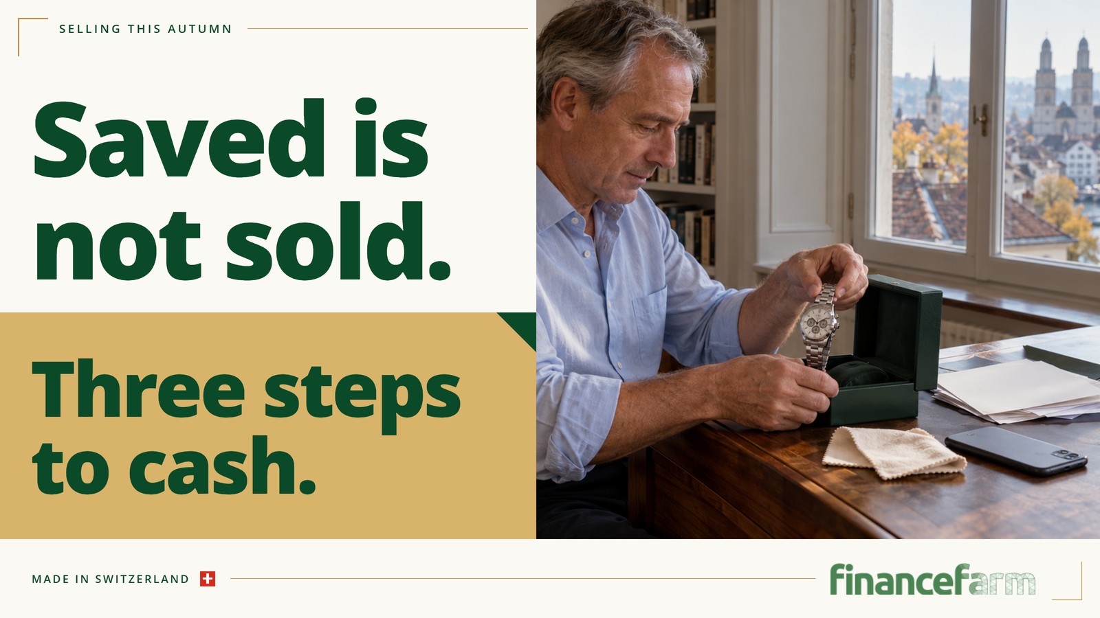 How to Sell a Watch or Artwork This Autumn: From Saved Asset to Cash