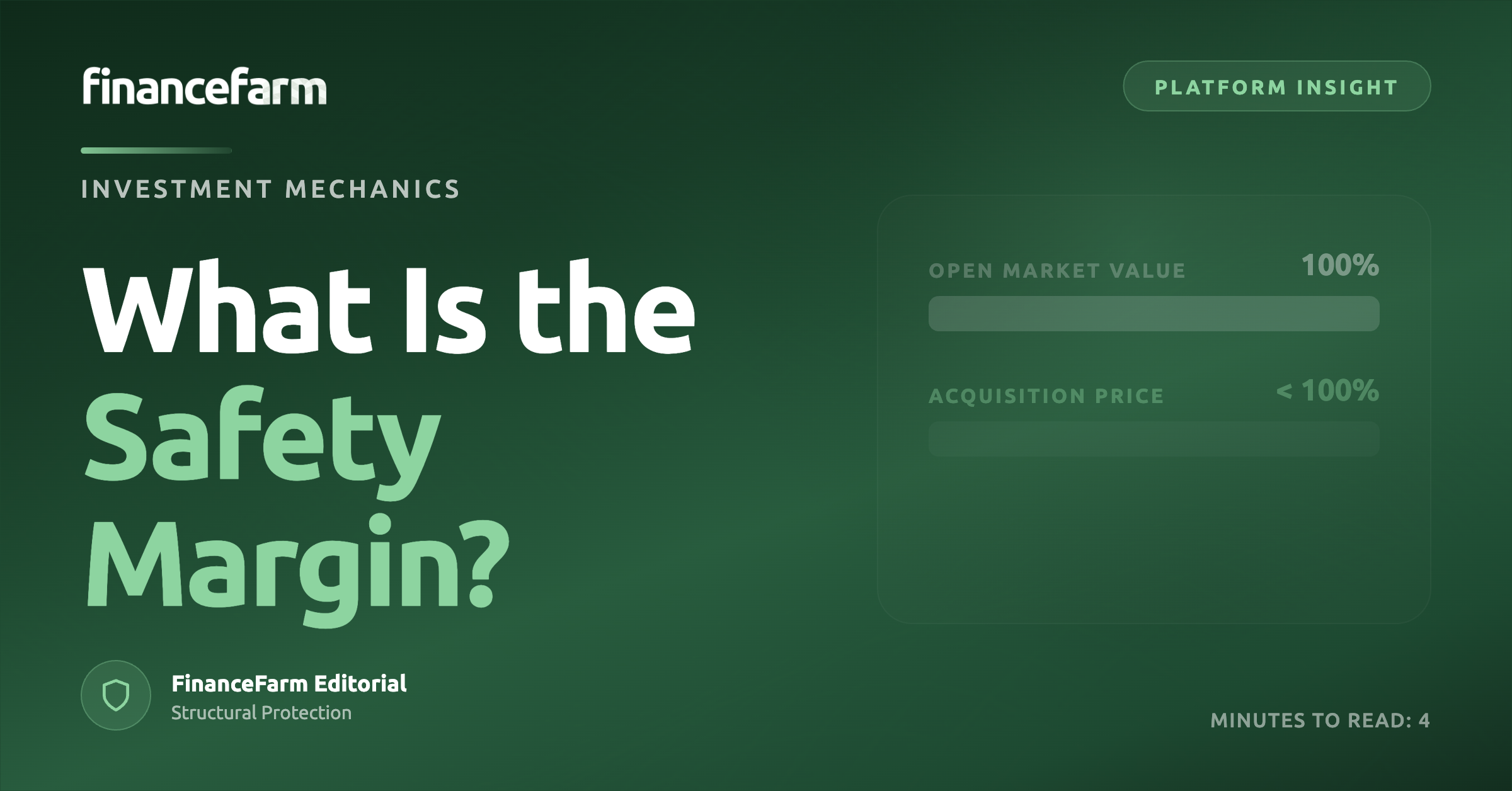 The Safety Margin: How FinanceFarm's Acquisition Discipline Protects Every Co-Ownership Share