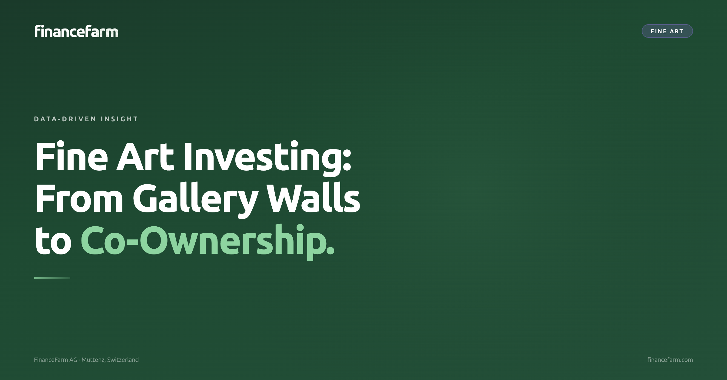 Fine Art Investing: How Co-Ownership Is Reshaping a $57.5 Billion Market